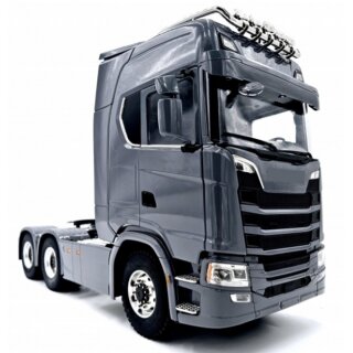 FM-Electrics Scania 6x6 Zugmaschine RTR 1:14 Eco-Line grau FM_SCA6x6ECO
