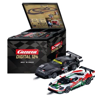 Carrera Digital 124 Mix n Race Volume 5 Ford GT vs  Ferrari 575