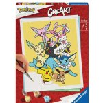Ravensburger 25897 CreArt Malen nach Zahlen Eevee Evolutions
