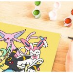 Ravensburger 25897 CreArt Malen nach Zahlen Eevee Evolutions