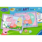 Ravensburger 25879 Malen nach Zahlen Junior: Peppas Familie