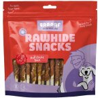 Braaaf Rawhide Roll Sticks Ente Kausnack - 30 St.