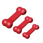 KONG Goodie-Knochen Hundespielzeug aus Naturkautschuk Größe XL Rot