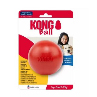KONG Extreme Ball mit Loch Rot L