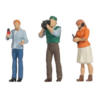 NOCH 16605 Funny-Scenes Reporter Team Spurweite H0