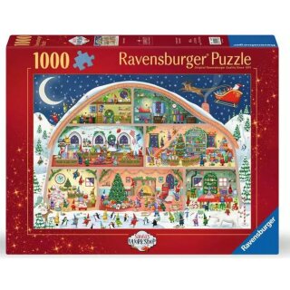 Ravensburger 01268 Die Weihnachtswerkstatt Puzzle Teielanzahl 1000