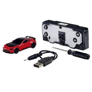 Carson 404338 1:60 Nano Racer Ast.Martin V12 Vant. rot 500404338