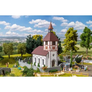 Faller 130679 Dorfkirche mit Kirchhof Spurweite H0