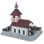 Faller 130679 Dorfkirche mit Kirchhof Spurweite H0