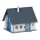 Faller 232146 Einfamilienhaus, blau Spurweite N