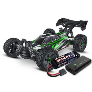 Traxxas 90154-4 JATO 4x4 Brushless Clipless HD 2,4GHz - grün inkl. Akku/Lader