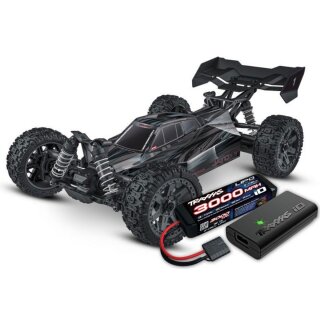 Traxxas 90154-4 JATO 4x4 Brushless Clipless HD 2,4GHz - schwarz inkl. Akku/Lader
