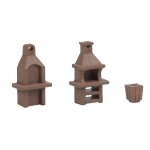 Faller 2729292 Gartengrills Spurweite N