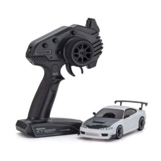 Kyosho K.32647W Mini-Z AWD Nissan Silvia S15 GT Wing White (MA020/KT531P)
