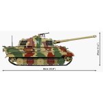 COBI 2808 Tiger II Königstiger 1:12 Blockmodell - 11170 Bausteine - 860x325x290mm