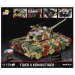 COBI 2808 Tiger II Königstiger 1:12 Blockmodell - 11170 Bausteine - 860x325x290mm