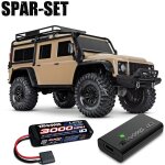 Traxxas 82256-4 1:10 TRX-4 LR Defender Crawler Sand - 2S...