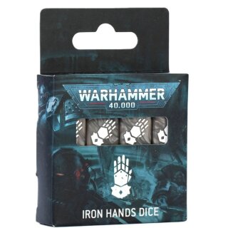 Warhammer 40000 55-65 Iron Hands Würfelset 99220101038