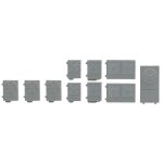 Faller 180005 10 Wärmepumpen Spurweite H0