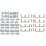 Faller 180426 Villenzaun, grau Spurweite H0