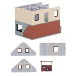 Faller 232149 Fertighaus im Bau Spur N