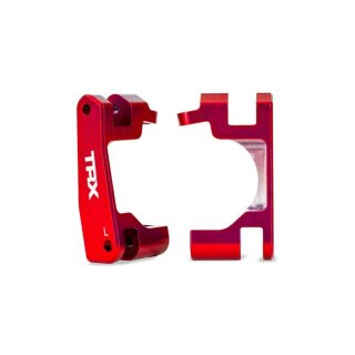 Traxxas 9063-RED Alu rot Caster Blocks l/r für 4x4 Extreme HD (TRX9080)