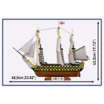 COBI 20096 HMS Victory - 1:444 Blockmodell - 2517 Bausteine