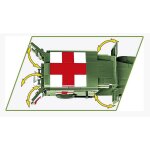 COBI 2257 Dodge WC-54 Ambulance D-Day - 1:35 Blockmodell - 293 Bausteine