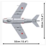 COBI 2416 MiG-15 Fagot - 1:32 Blockmodell - 504 Bausteine