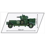COBI 2988 Rolls-Royce Armoured Car 1920 Pattern Mk I - 1:35 Blockmodell - 267pcs
