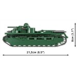 COBI 2990 Vickers A1E1 Independent - 1:35 Blockmodell - 887 Bausteine
