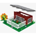 BlueBrixx 107416 Hasengehege Teileanzahl: 149