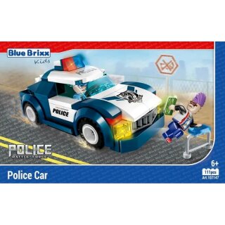 BlueBrixx 107147 Stadtpolizei: Streifenwagen Teileanzahl: 111