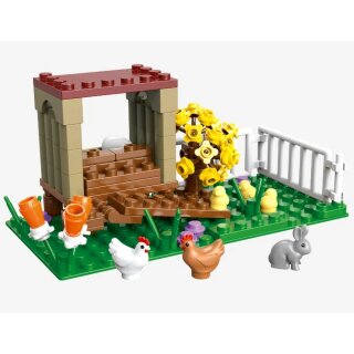 BlueBrixx 107417 Hühnerstall Teileanzahl: 84