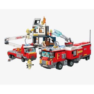 BlueBrixx 107162 Stadtfeuerwehr: Großbrand Teileanzahl: 996