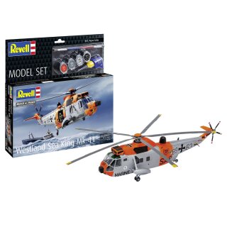 Revell 63785 1:72 Model Set Westland Sea King Mk.41/HU.5 inkl. zubehör