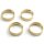 HPI H161236 Wheel Weight Set 1.3in (Brass/4pcs)