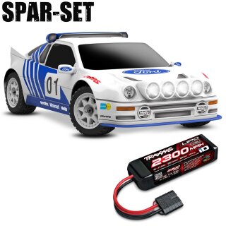 Traxxas 108046-1-WHT MINI-Rally 4WD VXL-3S brushless 2,4GHz HD Ford RS200 - 3S Set
