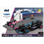 COBI 1685 BWT Alpine F1 Pit Stop Blockmodell - 477 Bausteine