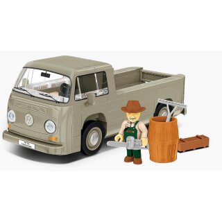 COBI 24618 Volkswagen T2a Pritschenwagen - 1:35 - Blockmodell - 151 Bausteine
