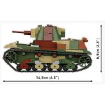 COBI 2661 Light Tank 7TP 1:28 Blockmodell - 669 Bausteine