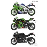 MENG-Model MT-007 1:9 Kawasaki ZX-10R