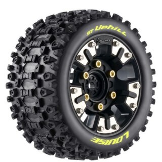 LOUISE LOUT3388SM ST-UPHILL auf Felge schwarz 12mm (2) Mini-MAXX / XRT