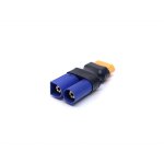 Absima 3040103 Adapter - XT60 (W) auf EC5 (M) -...