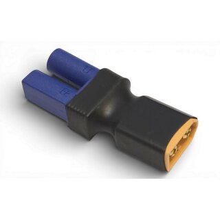 Absima 3040110 Adapter - EC5 (W) auf XT60 (M) - Kompakt-Version