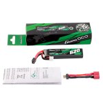 Gens Ace GEA6202S25D 25C 620mAh 2S1P 7.4V Lipo Akku T-Plug