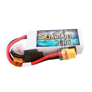 Gens Ace GEA103S30X6GT G-Tech Soaring 1000mAh 11.1V 30C 3S1P LiPo Akku