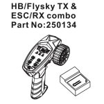 Hobby Plus HBP250134 Flysky TX & RX/ESC Combo