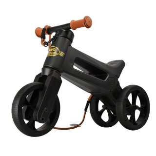 Siva 20023 Super Sport 2in1 Laufrad / Dreirad Schwarz