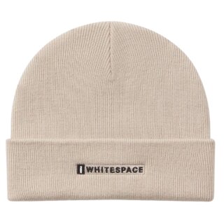 Whitespace 25040MA Knit Beanie Bone